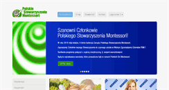 Desktop Screenshot of montessori-centrum.pl