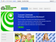 Tablet Screenshot of montessori-centrum.pl
